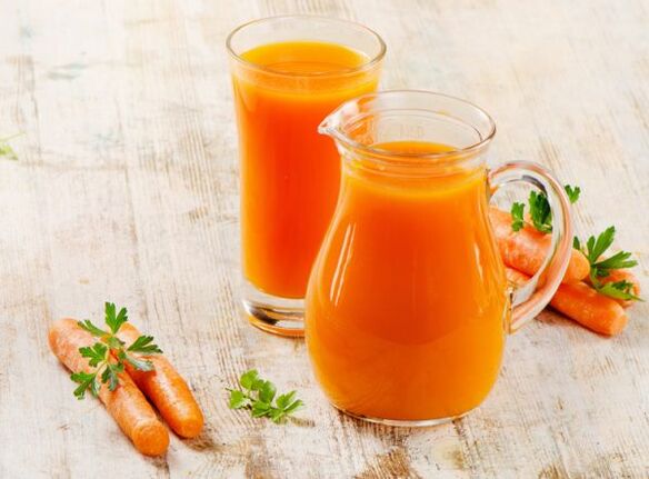 сок от моркови за потентност